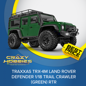 Traxxas TRX4M Land Rover Defender 1/18 Trail Crawler (Green) RTR *SOLD OUT*