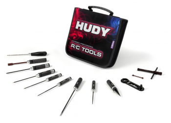 HUDY Set Of Tools + Carrying Bag - For Nitro Touring Cars	
