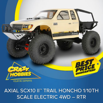 AXIAL SCX10 II™ Trail Honcho 1/10th Scale Electric 4WD – RTR *IN STOCK*