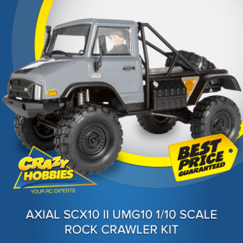 Axial SCX10 II UMG10 1/10 Scale Rock Crawler Kit *SOLD OUT*
