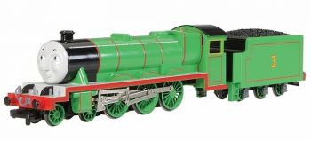 *CLEARANCE SALE*   Bachmann Henry The Green Engine #3 w/Moving Eyes. HO Scale