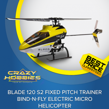 Blade 120 S2 Fixed Pitch Trainer Bind-N-Fly Electric Micro Helicopter  *IN STOCK*