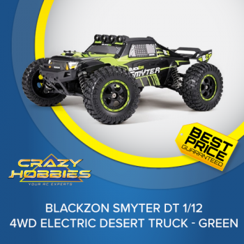 BlackZon Smyter DT 1/12 4WD Electric Desert Truck - Green *IN STOCK*