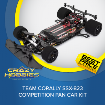 TEAM CORALLY SSX-823 COMPETITION PAN CAR KIT *IN STOCK*