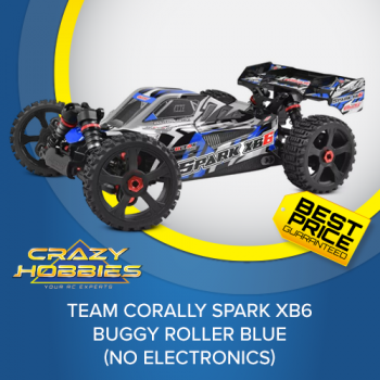 Team Corally SPARK XB6 Buggy Roller Blue (No Electronics) *IN STOCK*