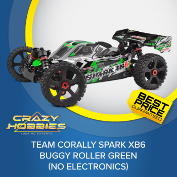Team Corally SPARK XB6 Buggy Roller Green (No Electronics) *IN STOCK*