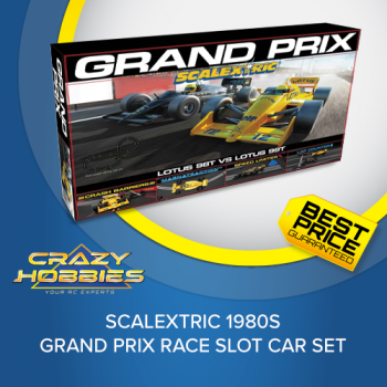 Scalextric 1980s Grand Prix Race Slot Car Set *COMING SOON*