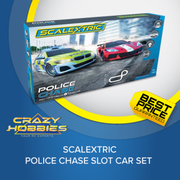 Scalextric Police Chase Slot Car Set *IN STOCK*