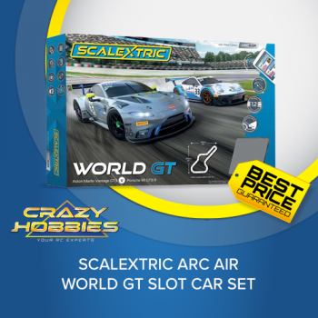 Scalextric ARC AIR - World GT Slot Car Set *COMING SOON*