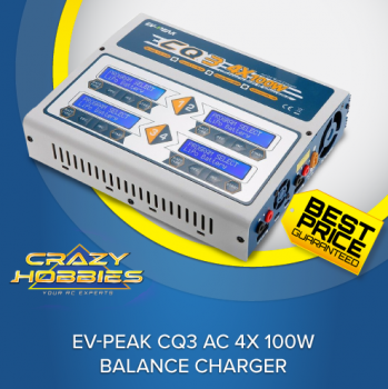 EV-Peak CQ3 AC 4x 100W Balance Charger *IN STOCK*