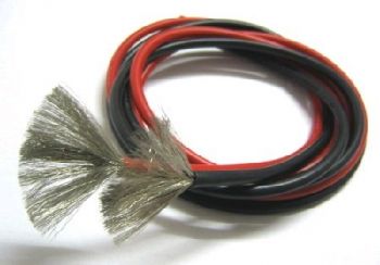 Dualsky red and black 20G silicon wire (1 metre each)