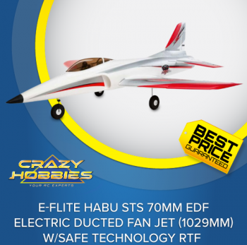 E-flite Habu STS 70mm EDF Electric Ducted Fan Jet (1029mm) w/SAFE Technology RTF *SOLD OUT*