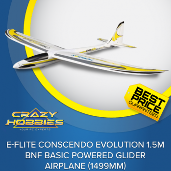 E-flite Conscendo Evolution BNF Basic Electric Powered Glider *IN STOCK*