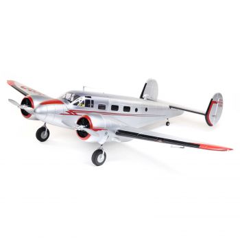 E-Flite Twin Beech D18 1.5m RC Plane, BNF Basic, EFL106250