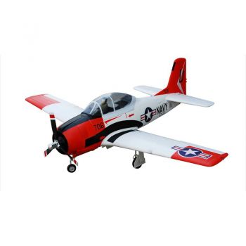 FMS RC T-28D Trojan 1.4M V4 Red PLANE PNP *IN STOCK*