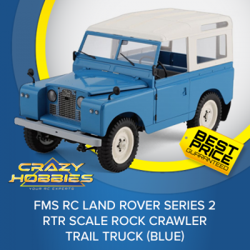 FMS RC Land Rover Series 2 RTR Scale Rock Crawler Trail Truck (Blue) *IN STOCK*