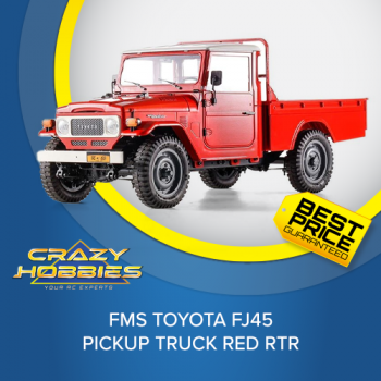 FMS TOYOTA FJ45 Pickup Truck Red RTR *IN STOCK*