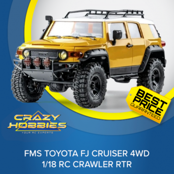 FMS Toyota Fj Cruiser 4WD 1/18 RC Crawler RTR *IN STOCK*
