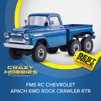 FMS RC CHEVROLET APACH 6WD ROCK CRAWLER RTR *IN STOCK*