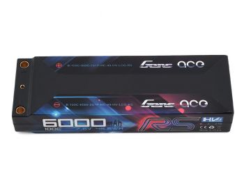 Gens Ace Race Spec 2S 100C LiHV Battery Pack w/5mm Bullets (7.6V/6000mAh)