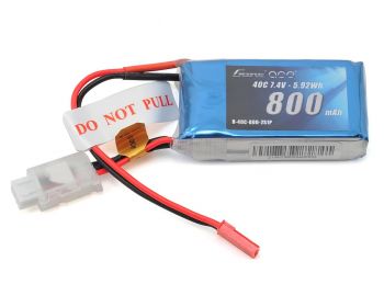 GA3S-800-20C-S JST Plug Gens Ace 800mAh 20C 11.1V Soft Case Lipo Battery