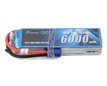 Gens Ace 3S Soft Case 100C LiPo Battery (11.1V/6000mAh) w/EC5 Connector
