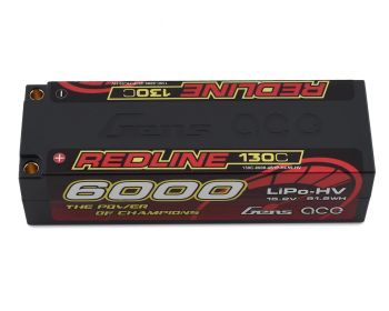 Gens Ace Redline 4S LiHV LiPo Battery 130C w/5mm Bullets (15.2V/6000mAh) *IN STOCK*