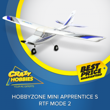 HobbyZone Mini Apprentice S, RTF Mode 2 *IN STOCK*