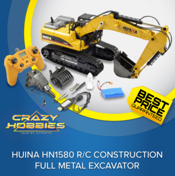 HUINA HN1580 R/C CONSTRUCTION FULL METAL EXCAVATOR *IN STOCK*