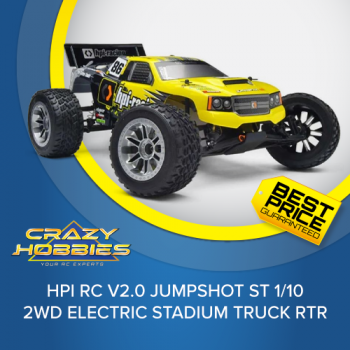HPI RC V2.0 JUMPSHOT ST 1/10 2WD ELECTRIC STADIUM TRUCK RTR *IN STOCK*