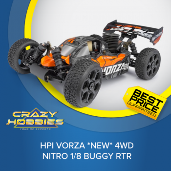 HPI Vorza *NEW* 4WD Nitro 1/8 Buggy RTR *IN STOCK*