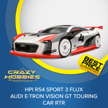 HPI RS4 Sport 3 Flux AUDI E-TRON VISION GT Touring Car RTR *IN STOCK*