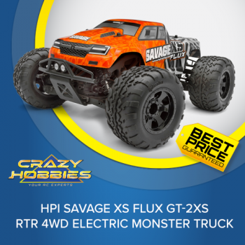 HPI SAVAGE XS FLUX GT-2XS RTR 4WD ELECTRIC MONSTER TRUCK *IN STOCK*
