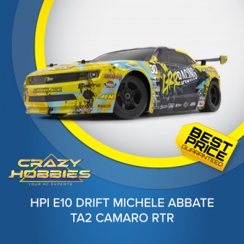 HPI E10 Drift Michele Abbate TA2 Camaro RTR *IN STOCK*