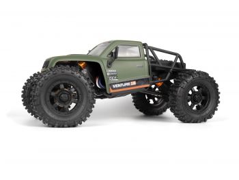 HPI Venture18 CC Flux 1/18 4WD Brushless Rock Crawler (Green) RTR 