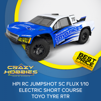 HPI RC JUMPSHOT SC FLUX 1/10 ELECTRIC SHORT COURSE TOYO TYRE RTR *IN STOCK*
