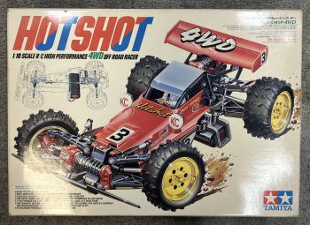 Tamiya Hotshot 4WD Off-Road Racer – Model No. 58047 – Vintage RC Kit – NIB