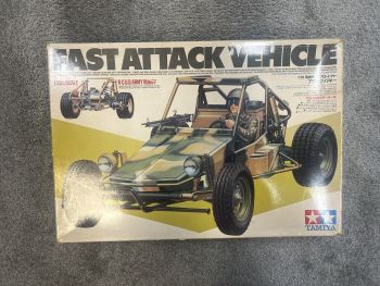 TAMIYA (58046) FAST ATTACK VEHICLE NIB VINTAGE RC KIT ( Trusted Seller ✅ )