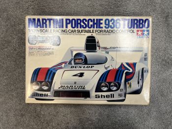 TAMIYA (58006) MARTINI PORSCHE 936 TURBO NIB VINTAGE RC KIT ( Trusted Seller ✅ )