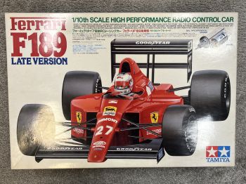 TAMIYA (58098) FERRARI F189 NIB VINTAGE RC KIT ( Trusted Seller ✅ )