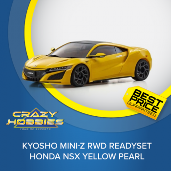 KYOSHO MINI-Z RWD readyset Honda NSX Yellow Pearl *IN STOCK*