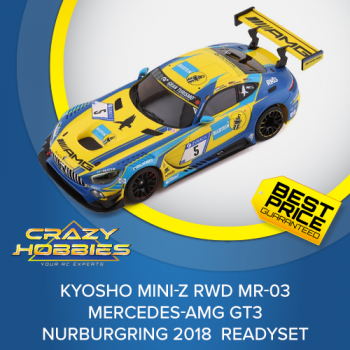 KYOSHO MINI-Z RWD MR-03 MERCEDES-AMG GT3 NURBURGRING 2018 READYSET *IN STOCK*