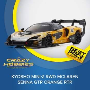 KYOSHO MINI-Z RWD McLaren Senna GTR Orange RTR *IN STOCK*