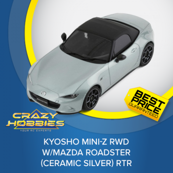 Kyosho Mini-Z RWD w/Mazda Roadster (Ceramic Silver) RTR *IN STOCK*