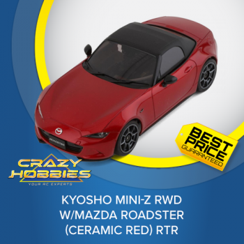 Kyosho Mini-Z RWD w/Mazda Roadster (Ceramic Red) RTR *IN STOCK*