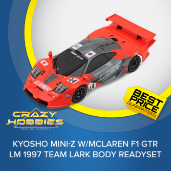 Kyosho Mini-Z w/McLaren F1 GTR LM 1997 Team Lark Body ReadySet *IN STOCK*