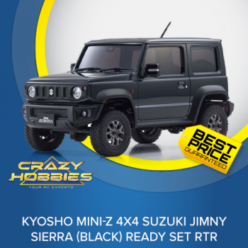 KYOSHO Mini-Z 4X4 Suzuki Jimny Sierra (Black) Ready Set RTR *IN STOCK*