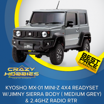 Kyosho MX-01 Mini-Z 4X4 w/Jimny Sierra Body ( Medium Grey) RTR *SOLD OUT*