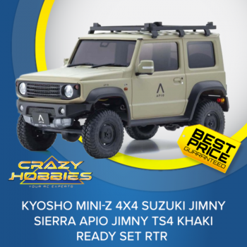 KYOSHO Mini-Z 4X4 Suzuki Jimny Sierra APIO Khaki RTR *IN STOCK*