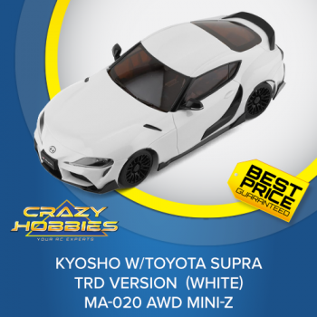 Kyosho w/Toyota Supra TRD Version (White) MA-020 AWD Mini-Z RTR